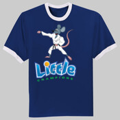 Little Champions - Muscle Mouse - Ringer T Shirt