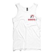 Karate 4 Life - Men's Lowdown Premium Singlet by 'As Colour'
