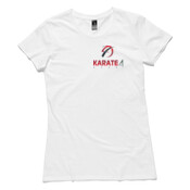 Karate 4 Life - Women's Wafer Boutique Fashion Tee by 'As Colour ' 