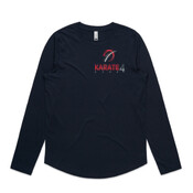 Karate 4 Life - Women's Boutique Stella Long Sleeve T Shirt by 'As Colour '