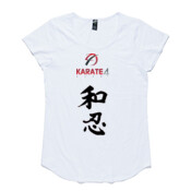 K4L Wa Nin (Front), Rikihittatsu (Back) - Women's Mali Boutique Capped Sleeve - best seller